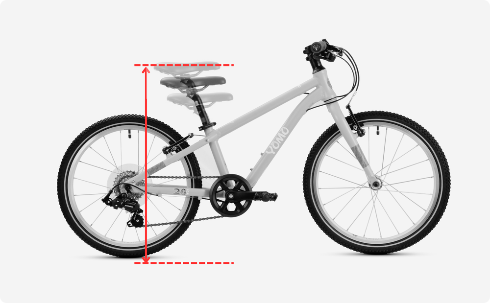 Maximum saddle height