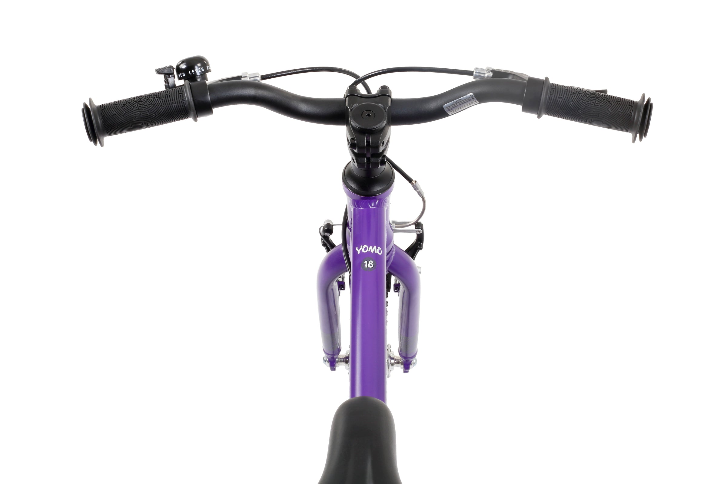 YOMO 18 inch kids bike in Purple - lightweight children's bicycle