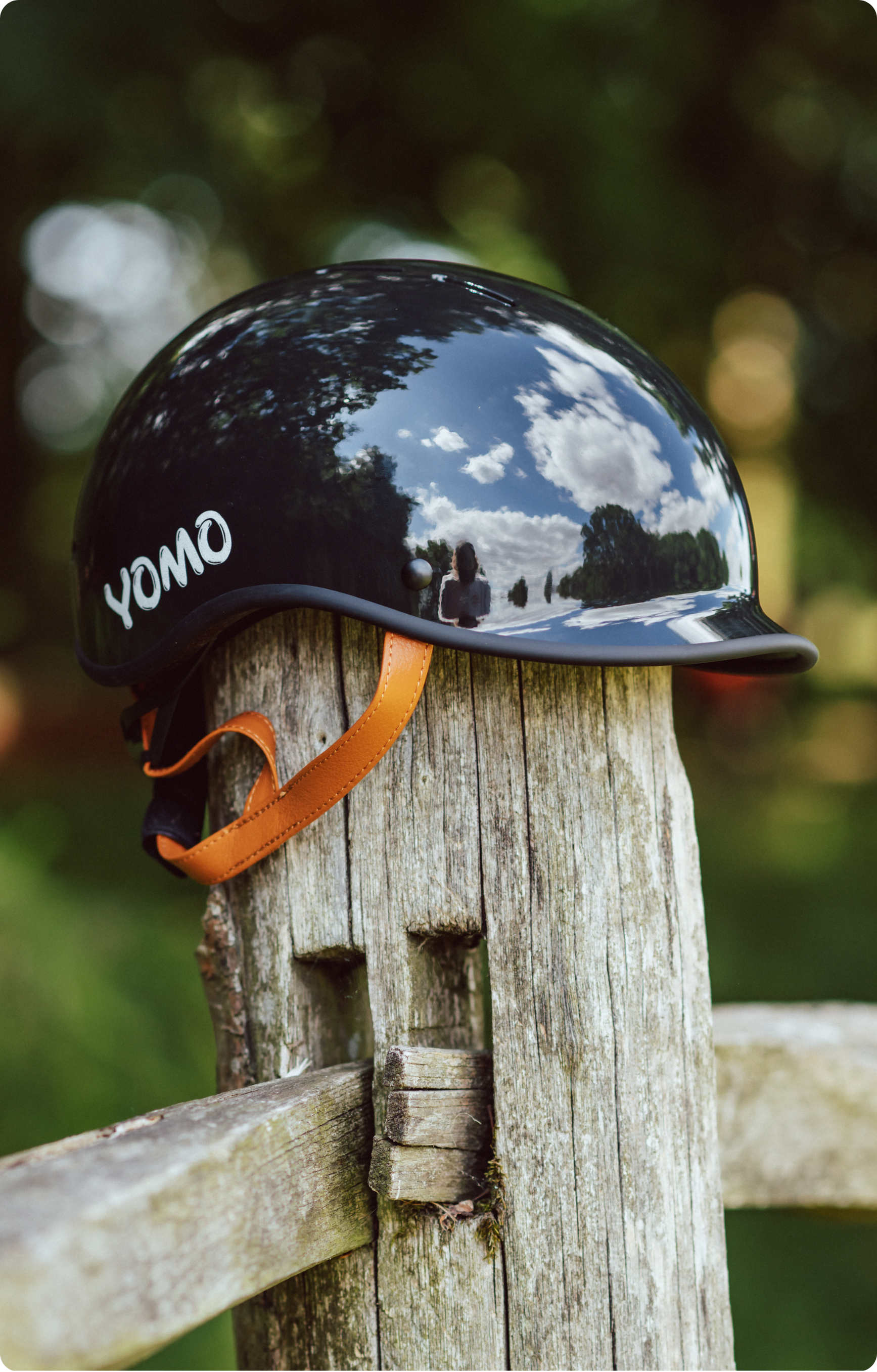 YOMO KIDS’ Helmet in Glossy Dark Grey - lightweight kids bike helmet