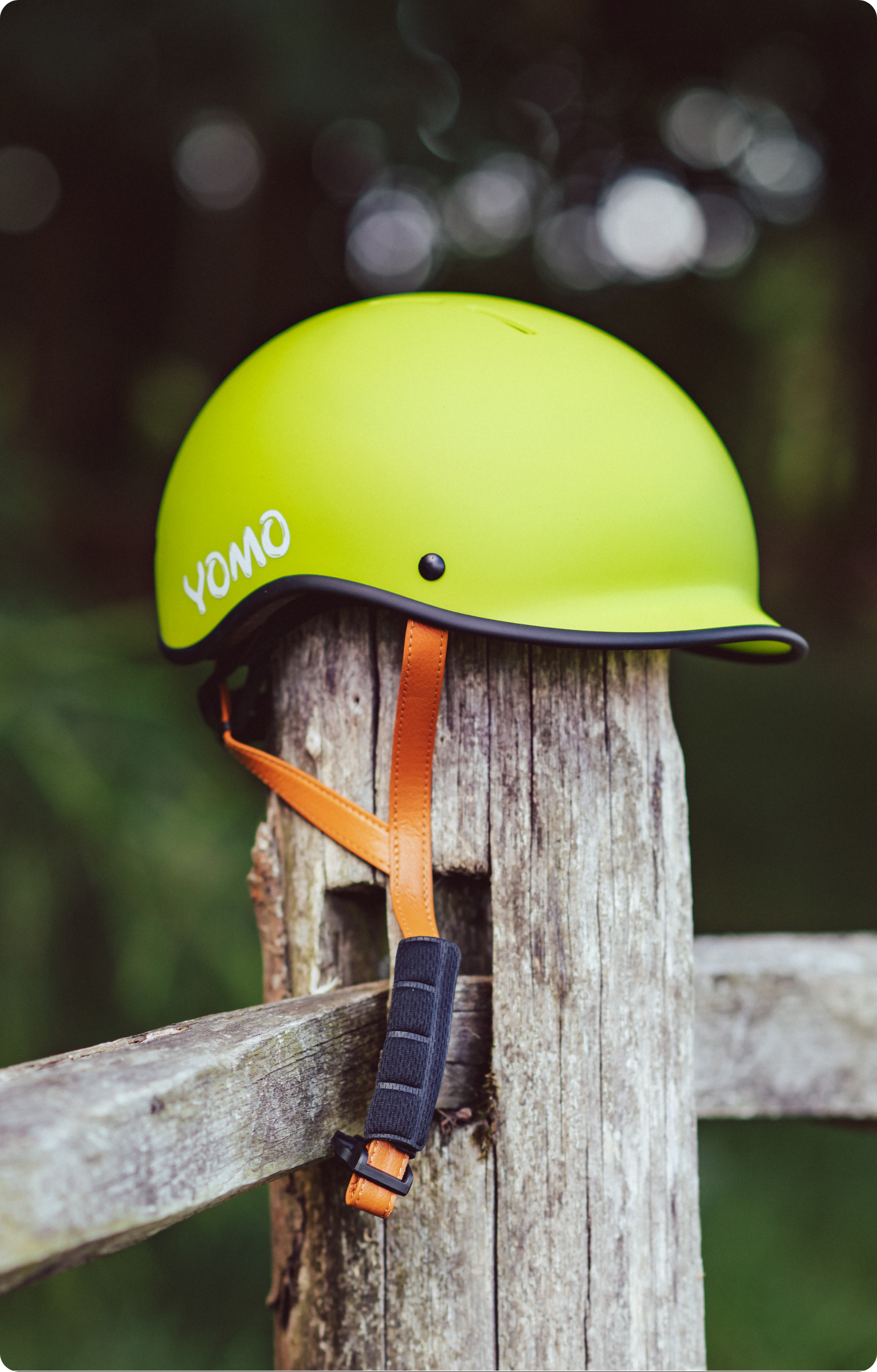YOMO KIDS’ Helmet in Matt Green - lightweight kids bike helmet