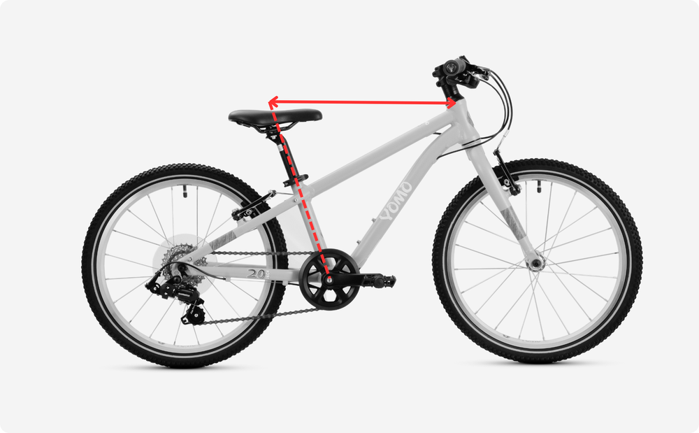 Effective top tube
