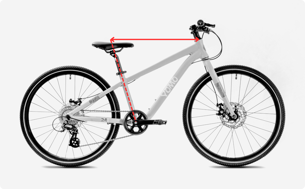 Effective top tube