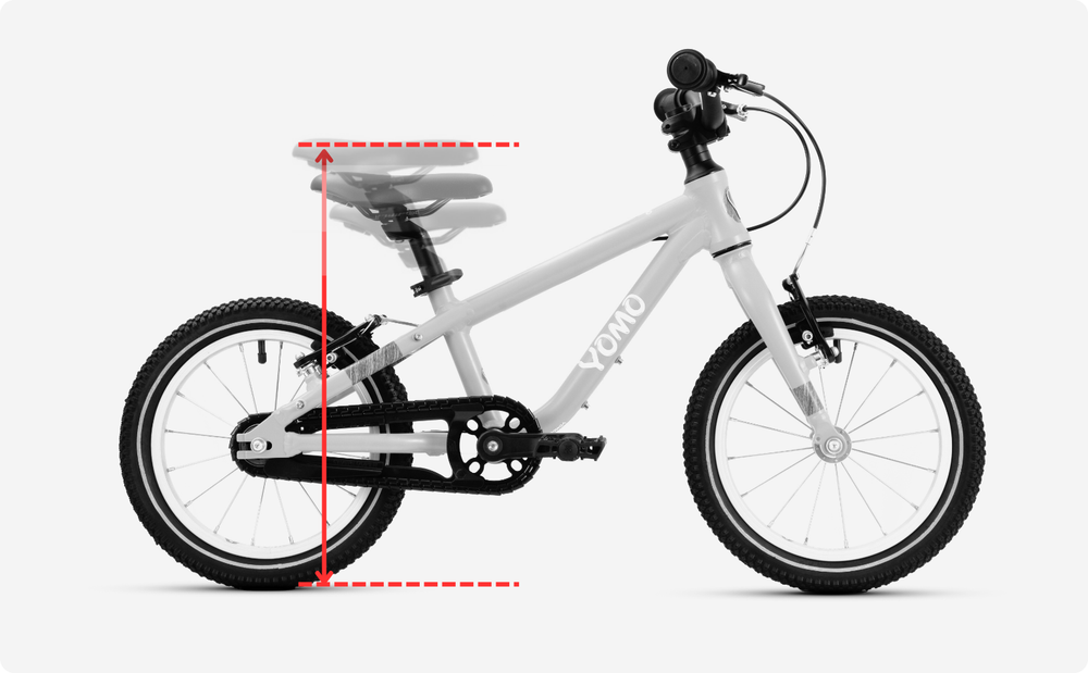 Maximum saddle height