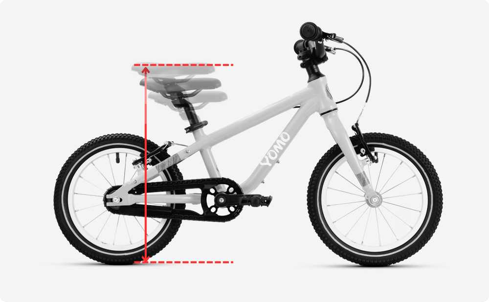 Maximum saddle height