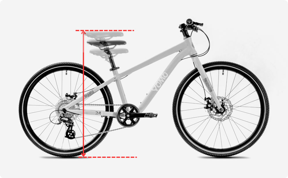 Maximum saddle height