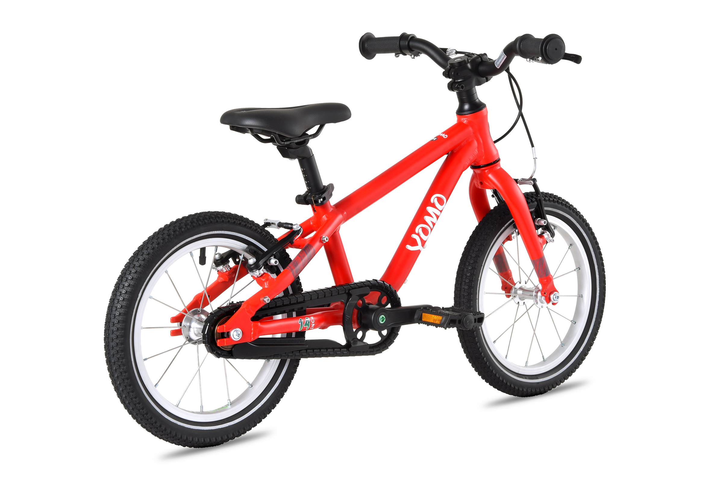 YOMO 14 inch kids bike in Red - lightweight children's bicycle