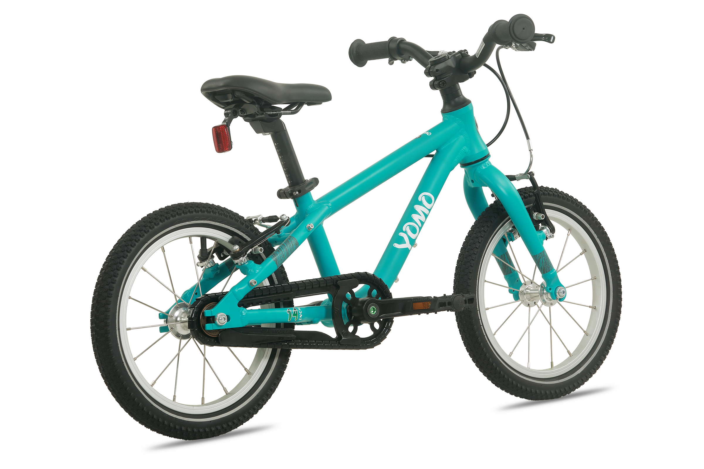 YOMO 14 inch kids bike in Turquoise - lightweight children's bicycle