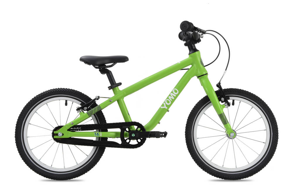 YOMO 16 lightweight kids' bike in Green, Ages 4–6