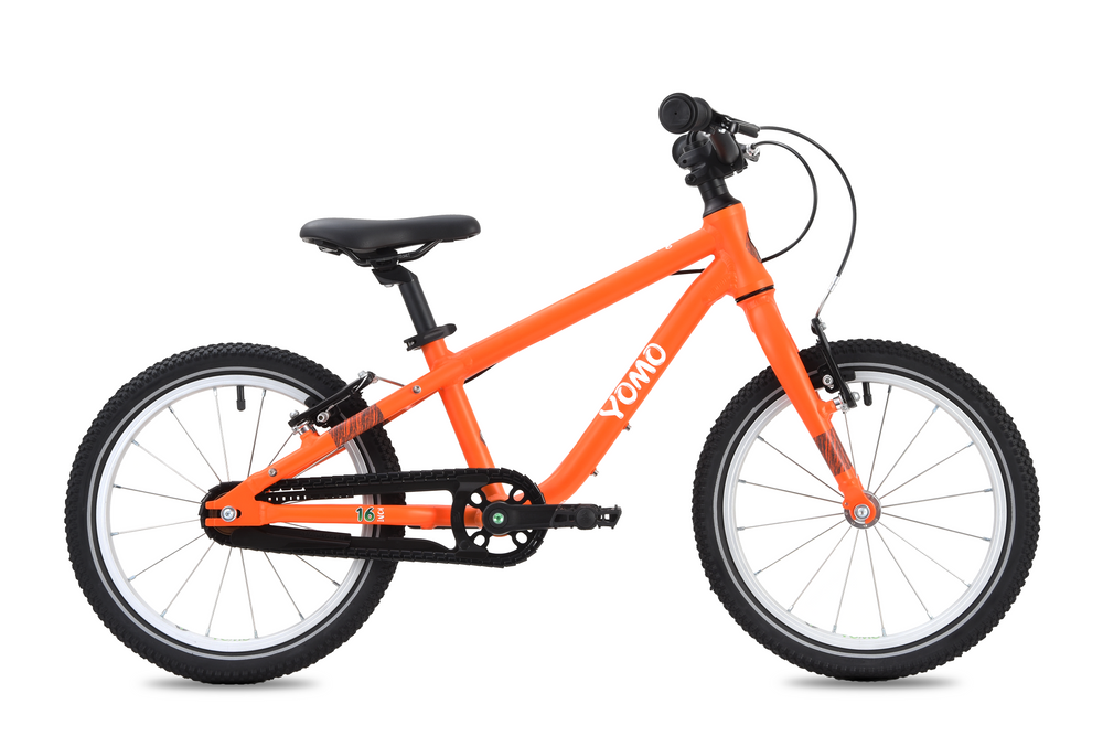 YOMO 16 lightweight kids' bike in Orange, Ages 4–6