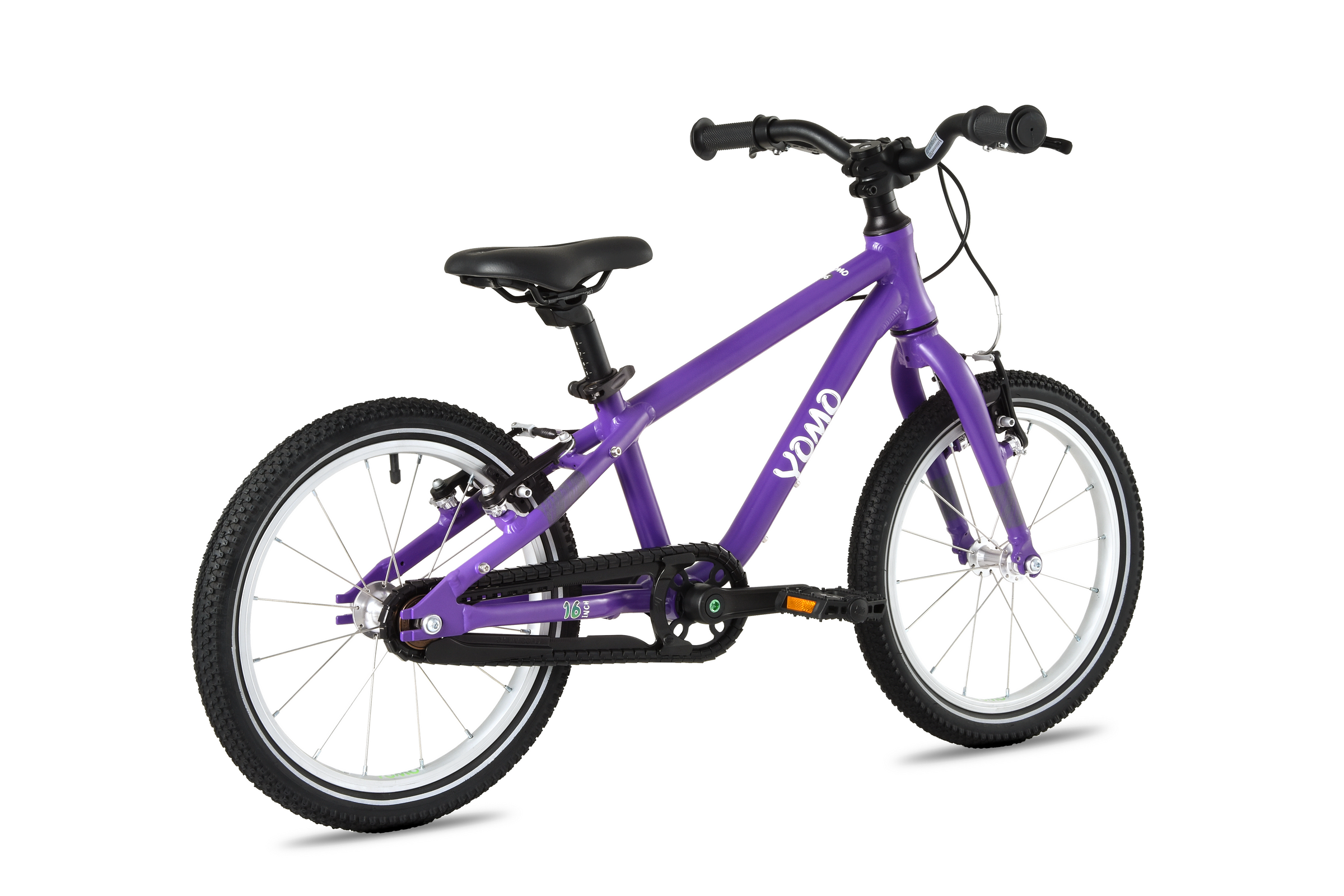 YOMO 16 inch kids bike in Purple - lightweight children's bicycle