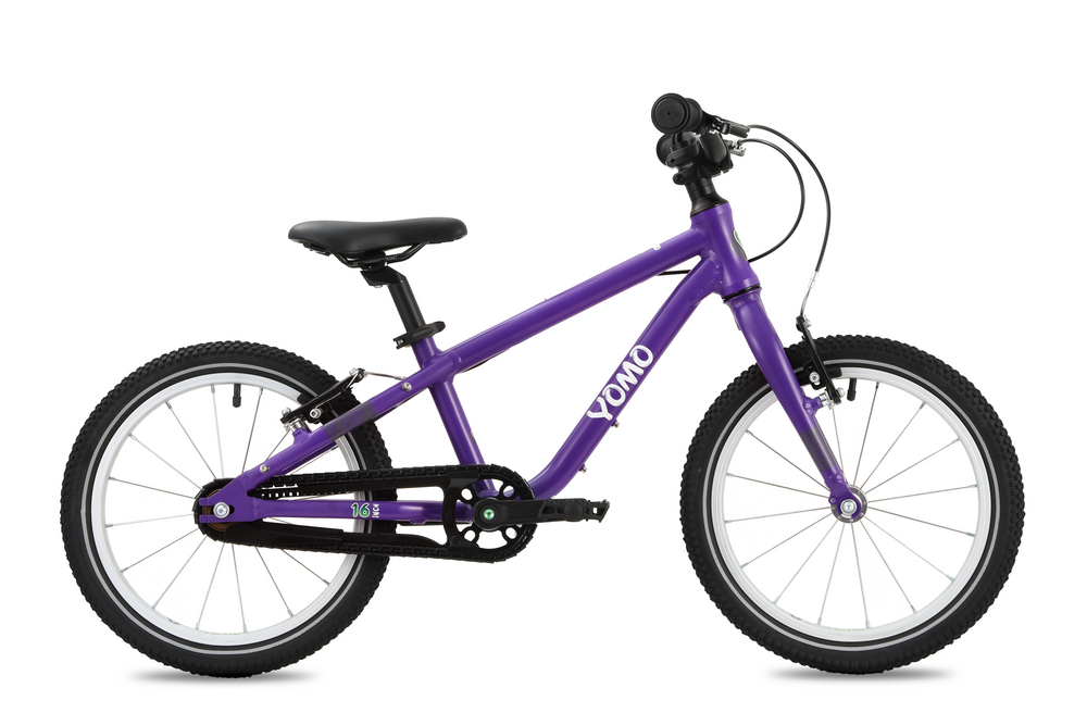 YOMO 16 lightweight kids' bike in Purple, Ages 4–6