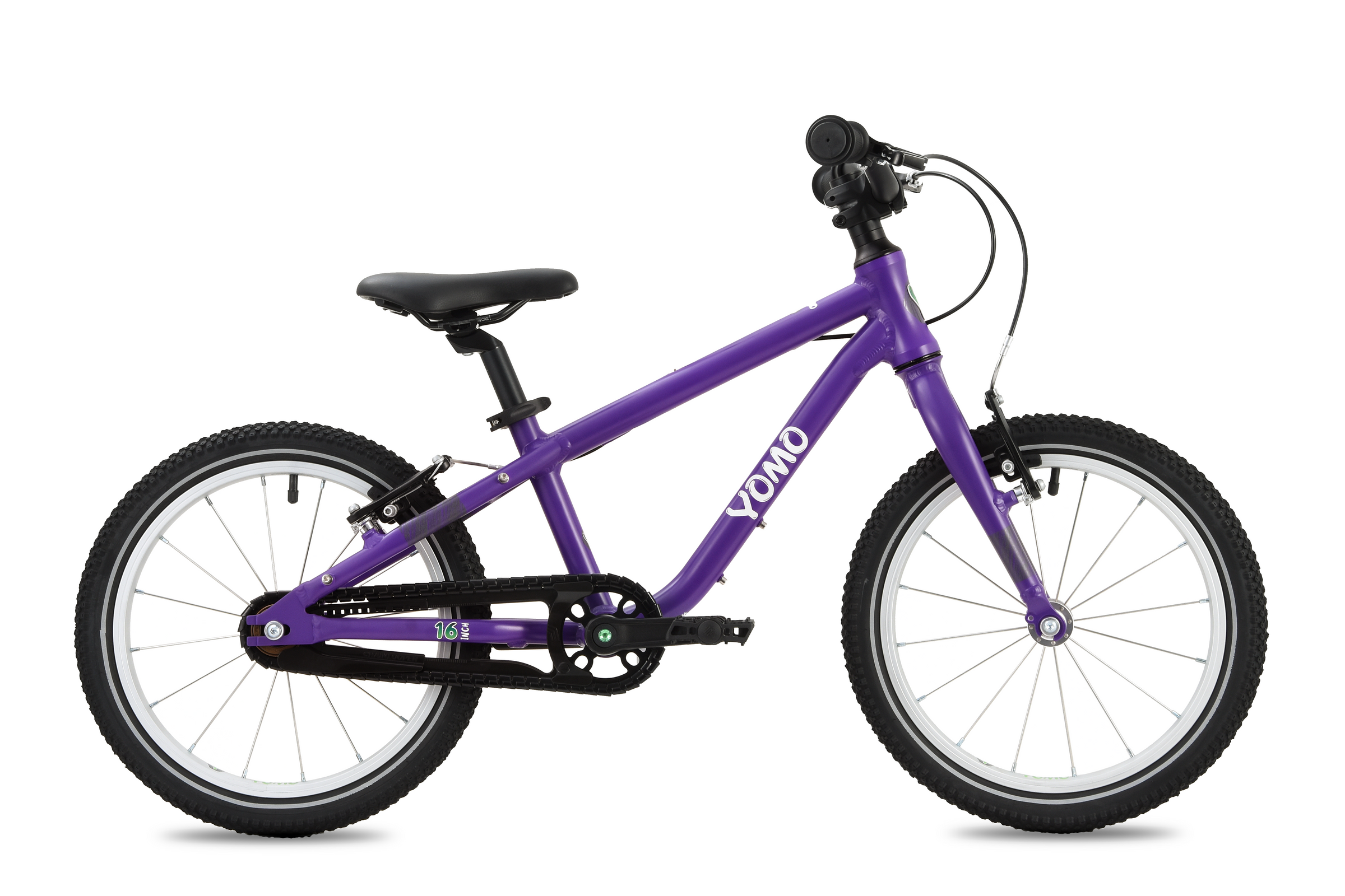 YOMO 16 inch kids bike in Purple - lightweight children's bicycle
