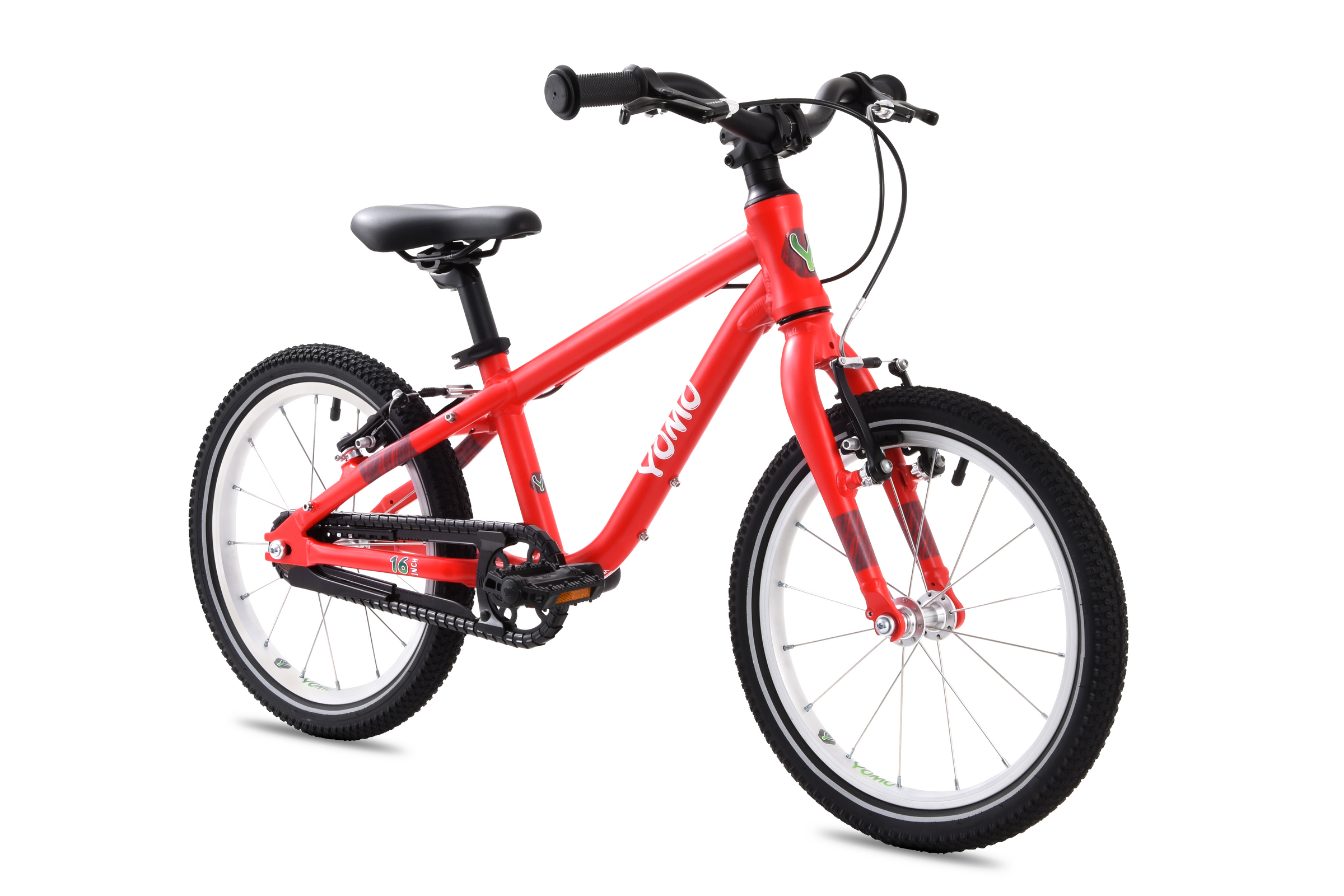 YOMO 16 inch kids bike in Red - lightweight children's bicycle