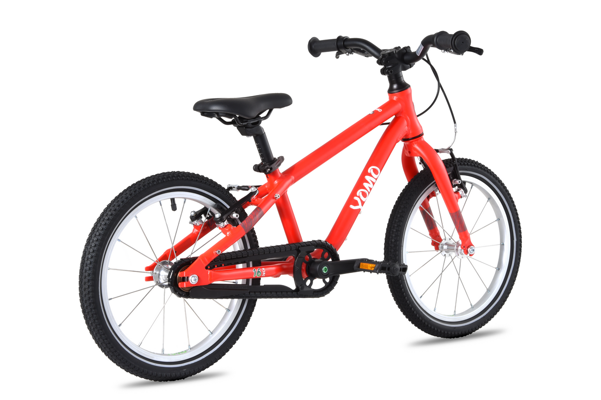 YOMO 16 inch kids bike in Red - lightweight children's bicycle
