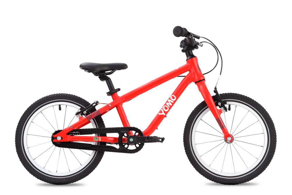 YOMO 16 lightweight kids' bike in Red, Ages 4–6