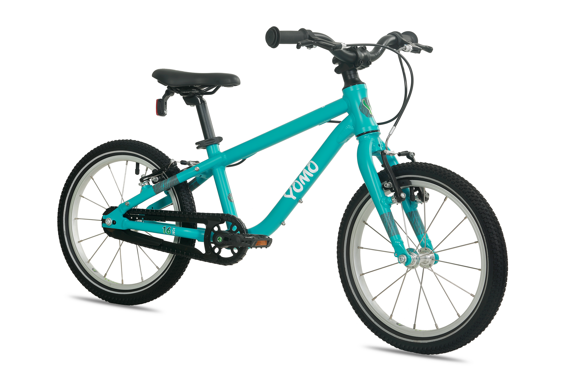 YOMO 16 inch kids bike in Turquoise - lightweight children's bicycle