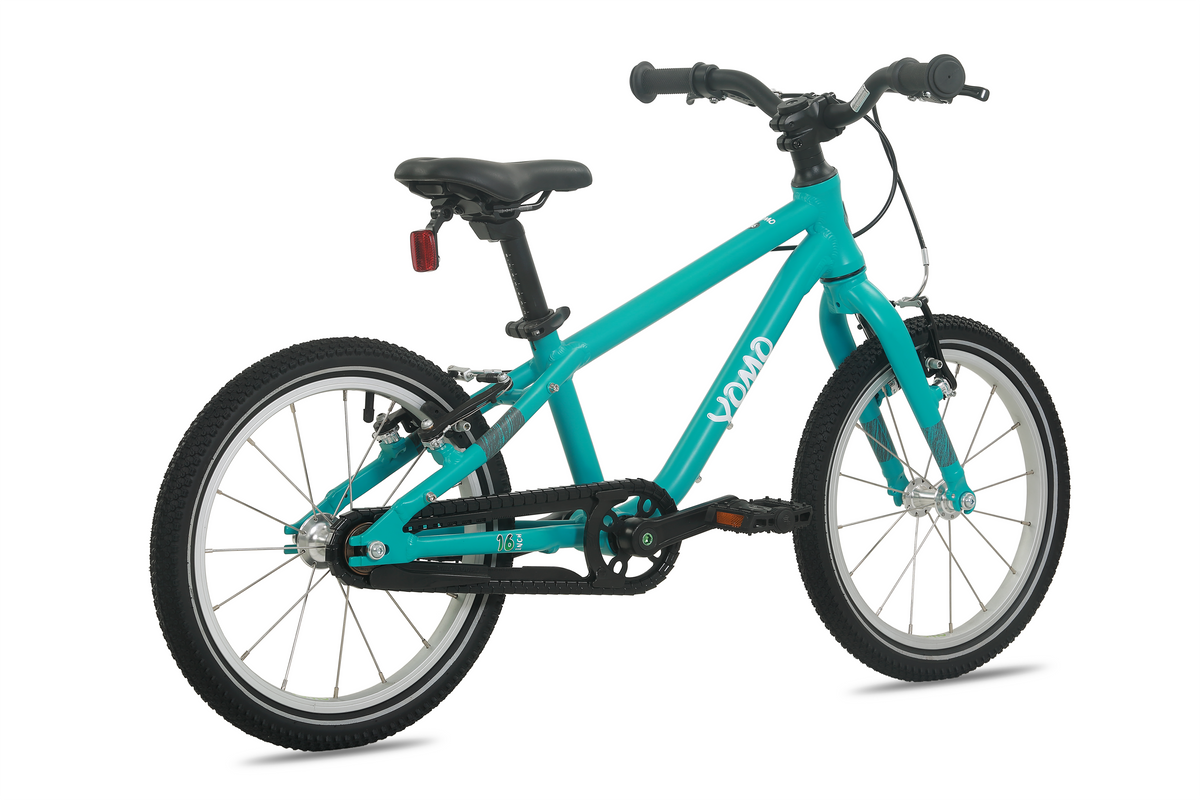 YOMO 16 inch kids bike in Turquoise - lightweight children's bicycle