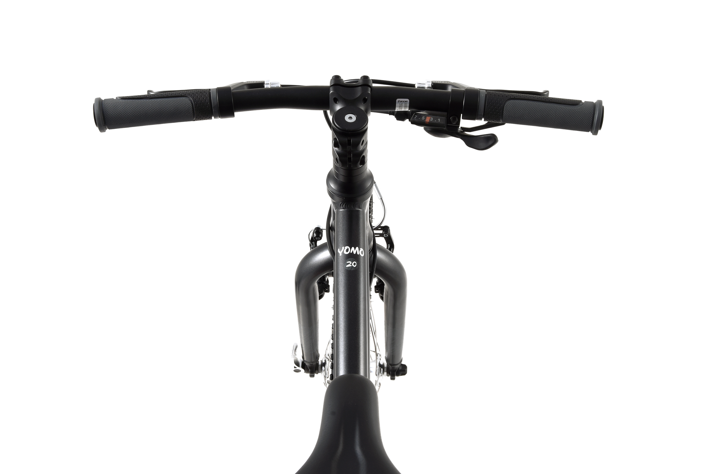 YOMO 20 inch kids bike in Dark Grey - lightweight children's bicycle