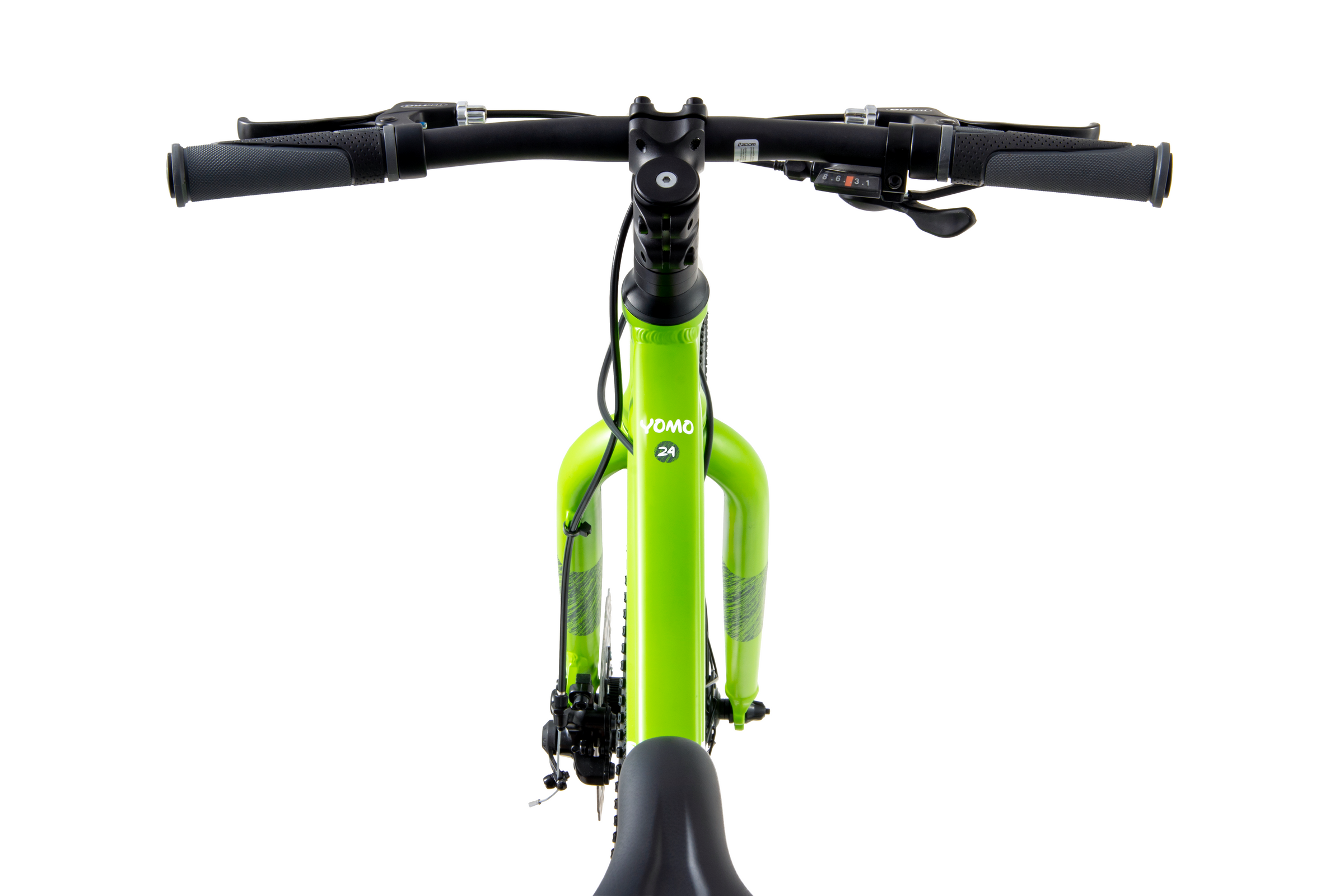 YOMO 24 inch kids bike in Green - lightweight children's bicycle