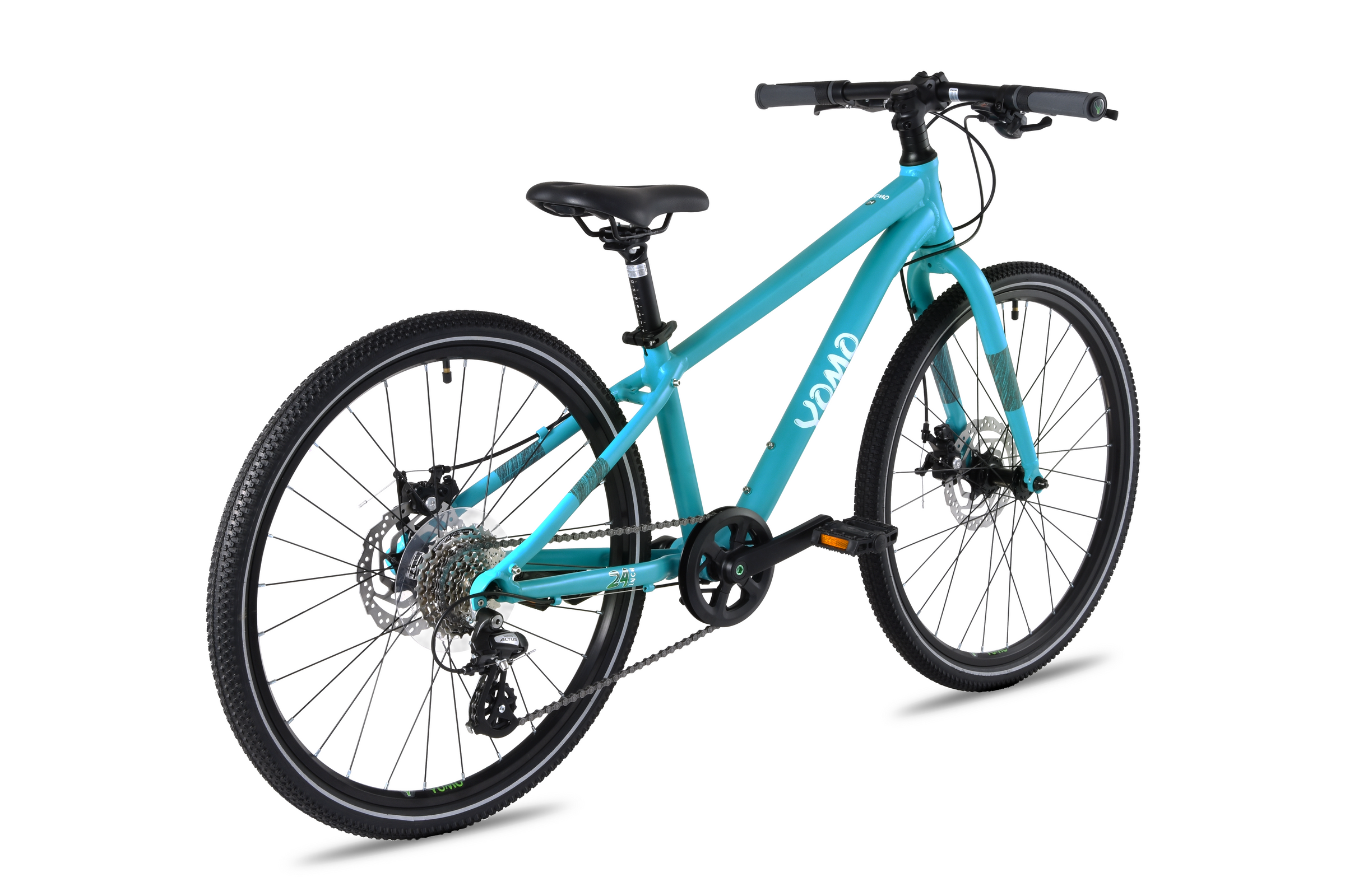 YOMO 24 inch kids bike in Turquoise - lightweight children's bicycle