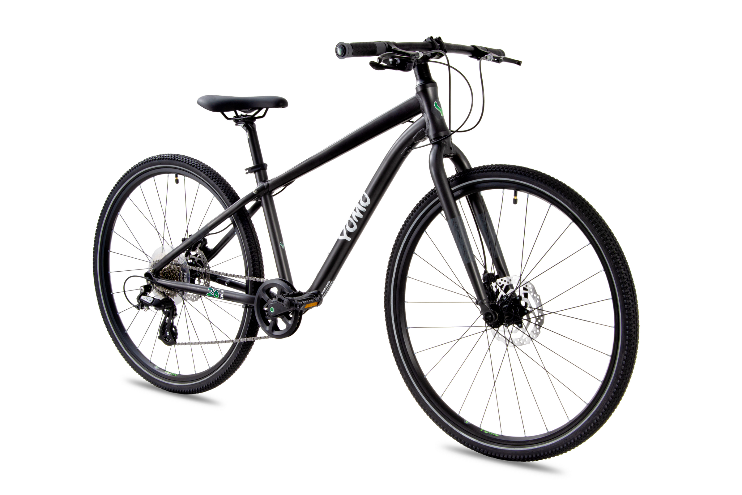 YOMO 26 inch kids bike in Dark Grey - lightweight children's bicycle