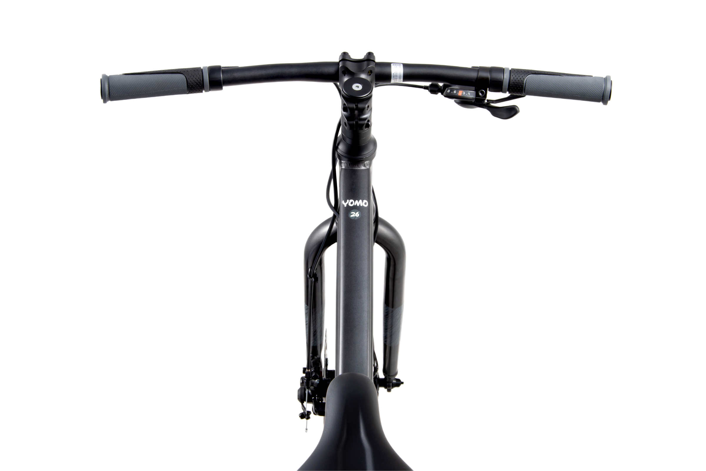 YOMO 26 inch kids bike in Dark Grey - lightweight children's bicycle