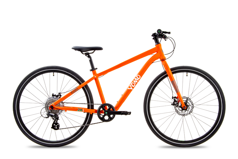 YOMO 26 lightweight kids' bike in Orange, Ages 10-14