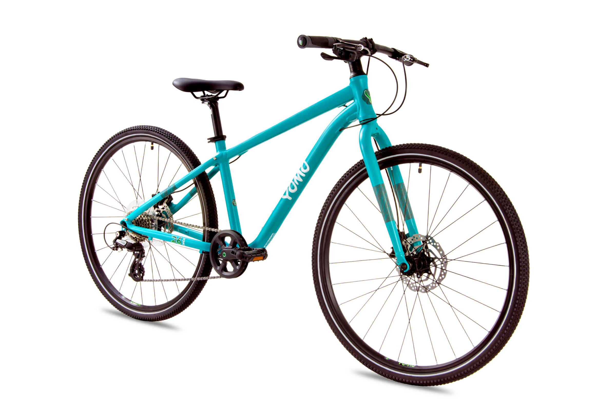 YOMO 26 inch kids bike in Turquoise - lightweight children's bicycle