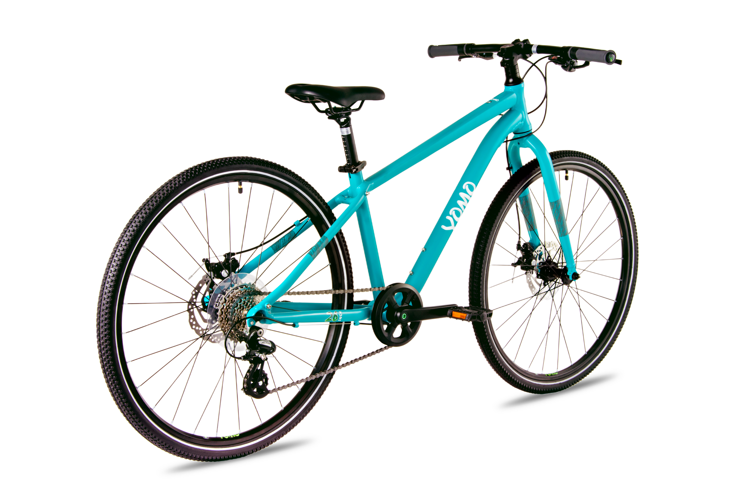 YOMO 26 inch kids bike in Turquoise - lightweight children's bicycle