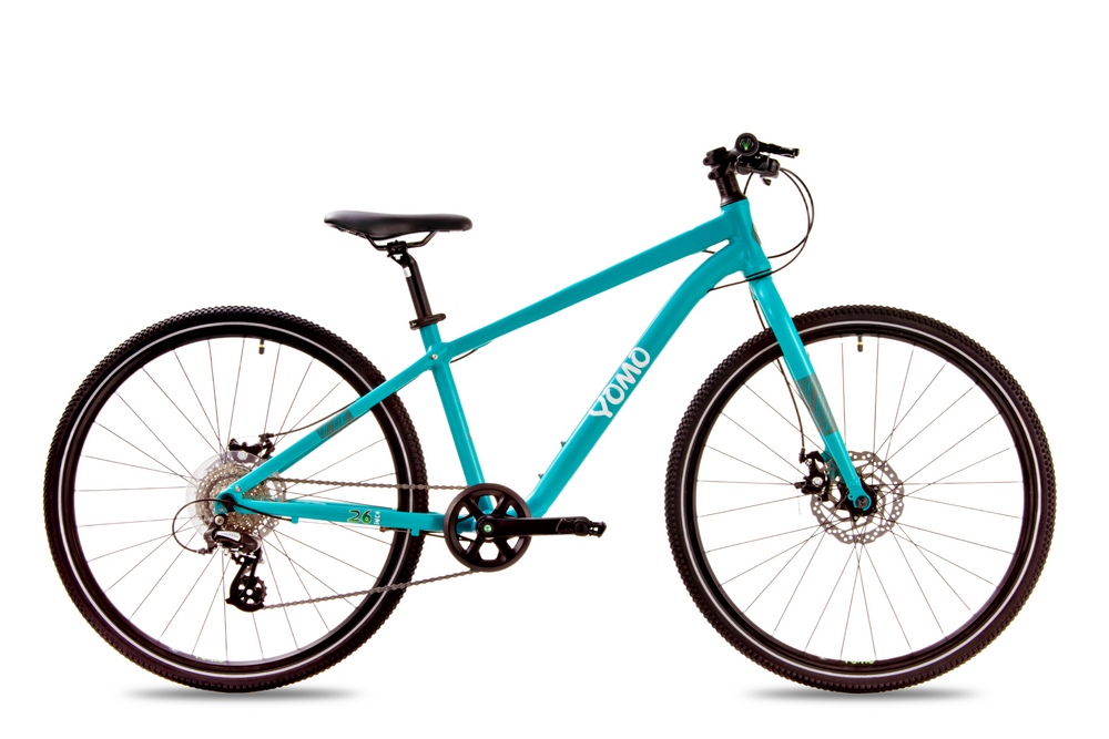 YOMO 26 lightweight kids' bike in Turquoise, Ages 10-14